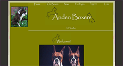 Desktop Screenshot of andenboxers.com