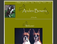 Tablet Screenshot of andenboxers.com